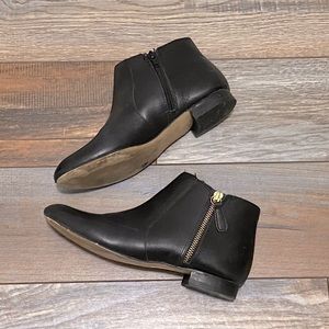 Dune London Black ‘Pandaz’ Ankle Boots 37